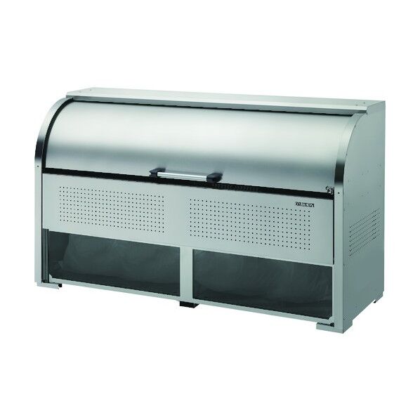 ステンレスゴミ収集庫クリーンストッカー シースルータイプ 間口1950 奥行750 CKS-1907-A 1点