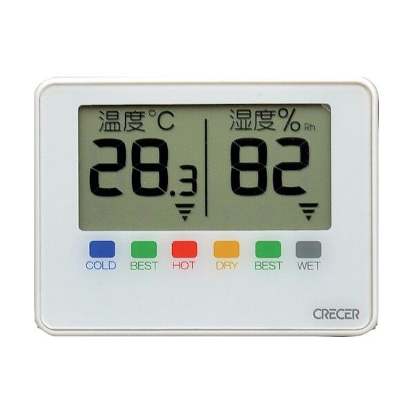 デジタルポータブル温湿度計 CR-1500W 1点
