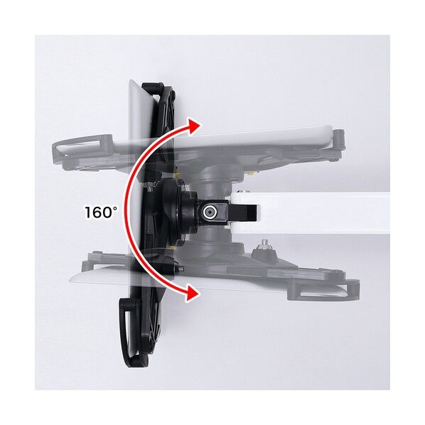 サンワサプライ 7~11インチ対応iPad･タブレット用アーム CR-LATAB9 1点