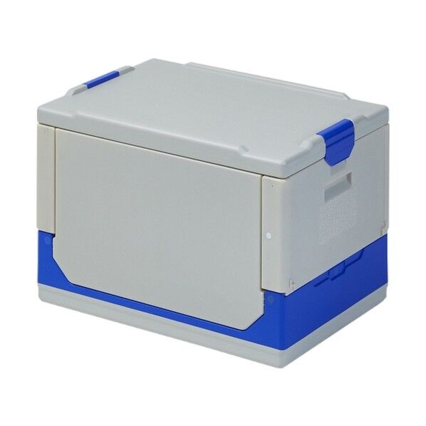 クールワン折りたたみ保冷ボックス グレー 4個入