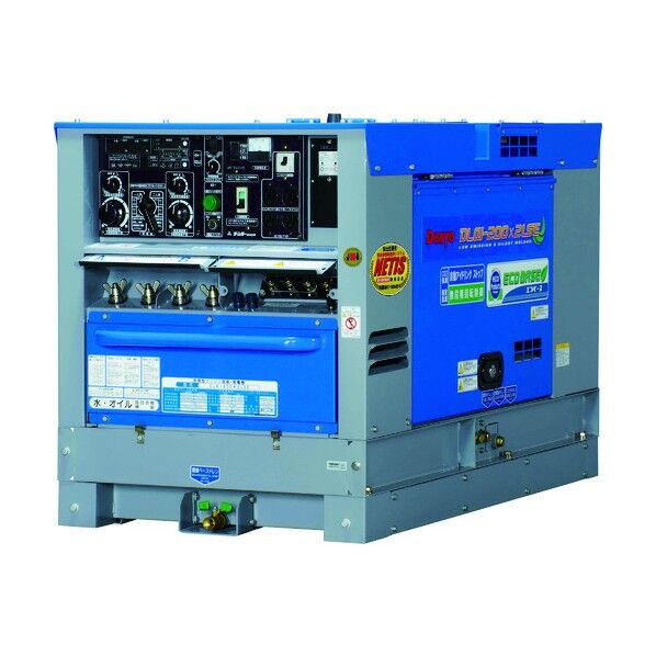 デンヨー ディーゼルエンジン溶接機超低騒音型 DLW-200X2LSE 1点