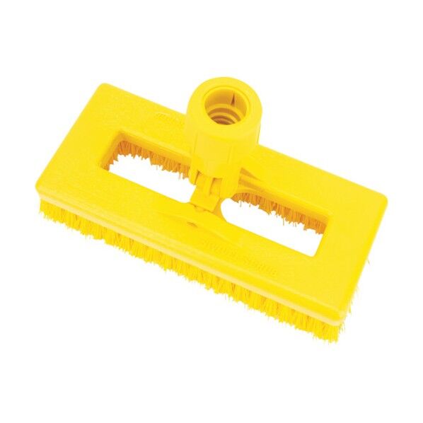 スウィベルデッキブラシ イエロー 3638831EC04 1点