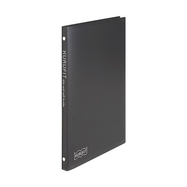 B5バインダー クルフィット ブラック F020-05 1冊