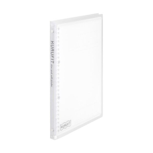 B5バインダー クルフィット クリア F020-98 1冊