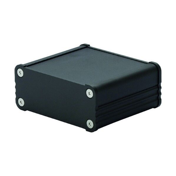 アルミ押出材ケース ブラック EX8-3-12BB 1点