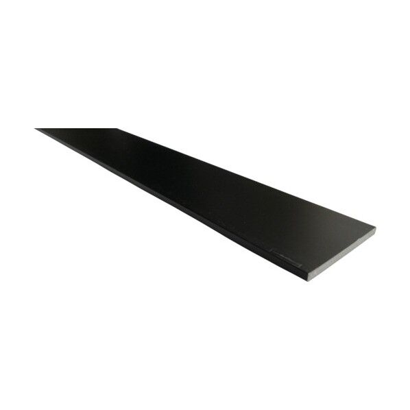 アルミフラットバー 30X5.0 ブラック 4m FD111K 1点