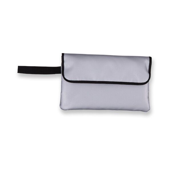 安心保管袋(防炎タイプ) A5 シルバー 300×185mm FP100 1個