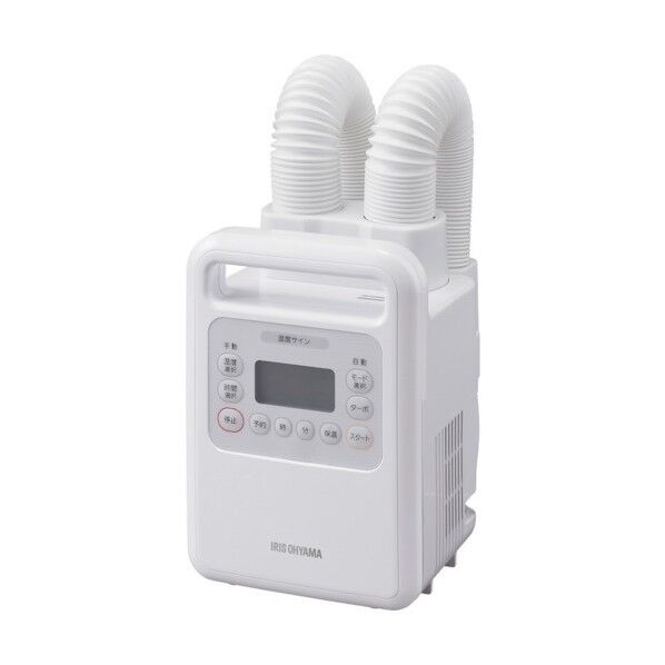 ふとん乾燥機 ハイパワーツインノズル ホワイト FK-WH1 1台
