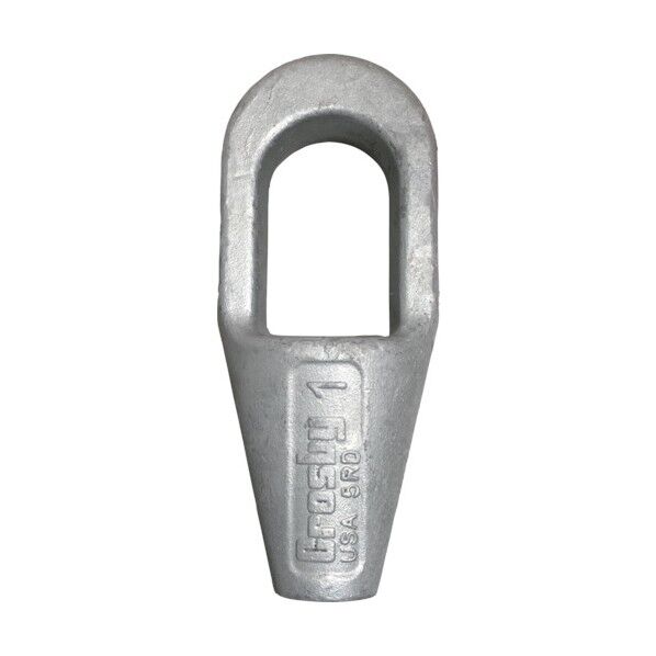 クロスビー社 ワイヤロック用クローズソケット 適合ワイヤ径11~13mm G417-11-13 1点