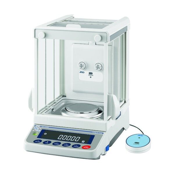 無風イオナイザー付き校正用分銅内蔵型分析用天びん GX-124E 一般校正付 GX124AE-00A00 1点