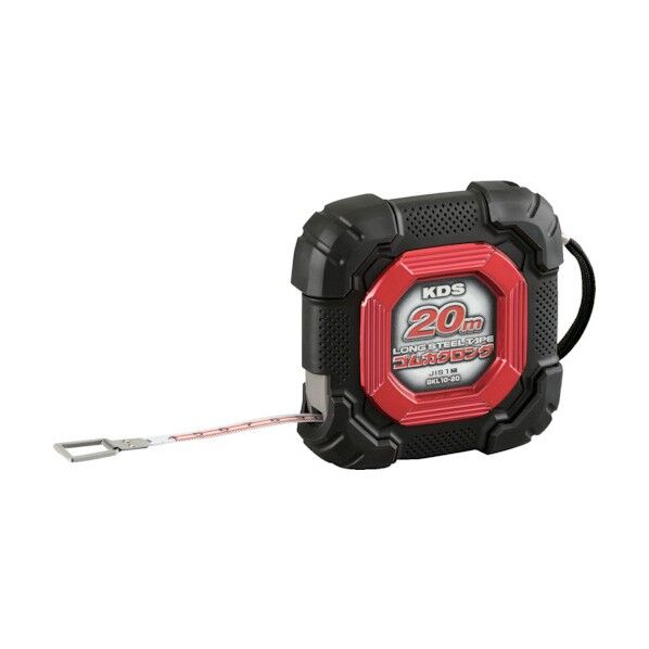 ムラテックKDS 鋼製巻尺ゴムカクロング 10巾20M GKL10-20BP 1点...