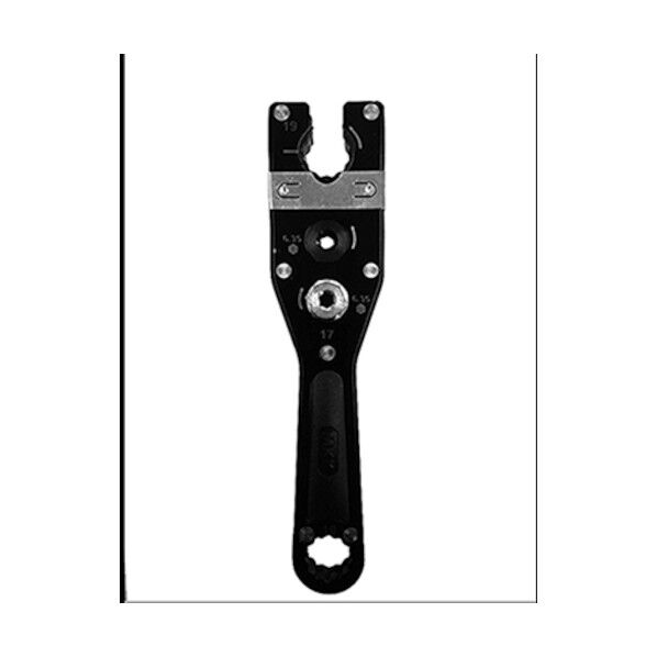 MKK ギア式レンチ 変換ソケット付 GR-19S 1個