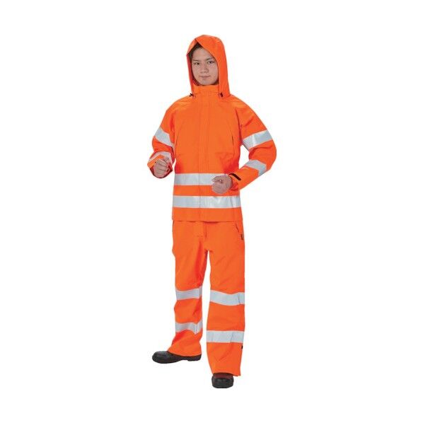 ゴアテックス高視認制電レインウェア