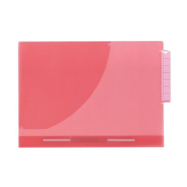 カラーカルテフォルダー A4ヨコ 0-7092-02 50枚