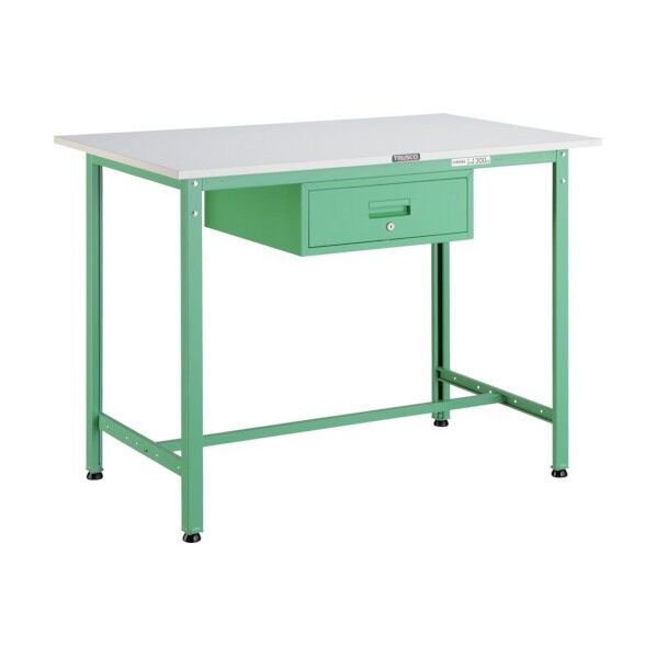 HAE型立作業台 1200X750XH900 1段引出付 YG色
