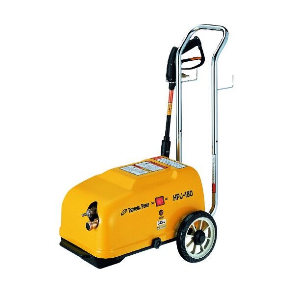 鶴見製作所 高圧洗浄機 モータ駆動式(ベーシックタイプ) 6.3L/min 5.5MPa HPJ-160-1 50HZ 1点