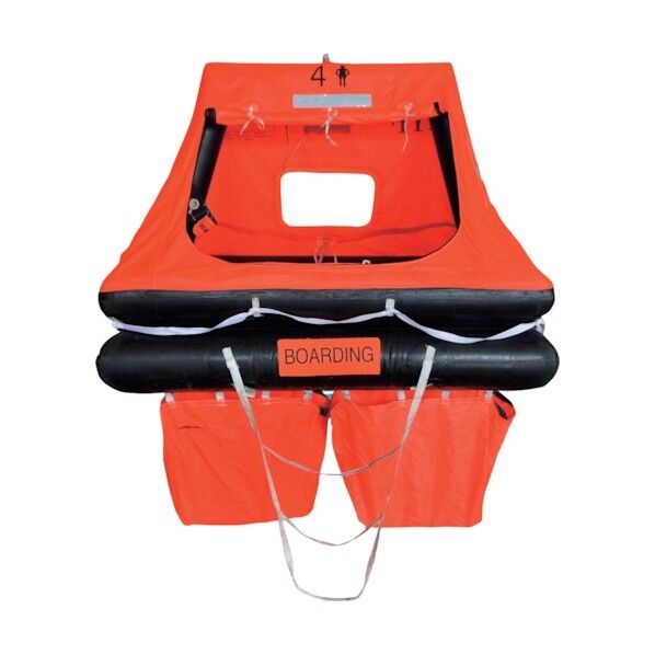 EX自動膨張救命いかだ バッグ 6人用 HYF-6V 1点