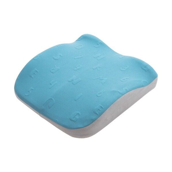 サポートクッション 41×40×9cm すべりどめ加工 ブルー