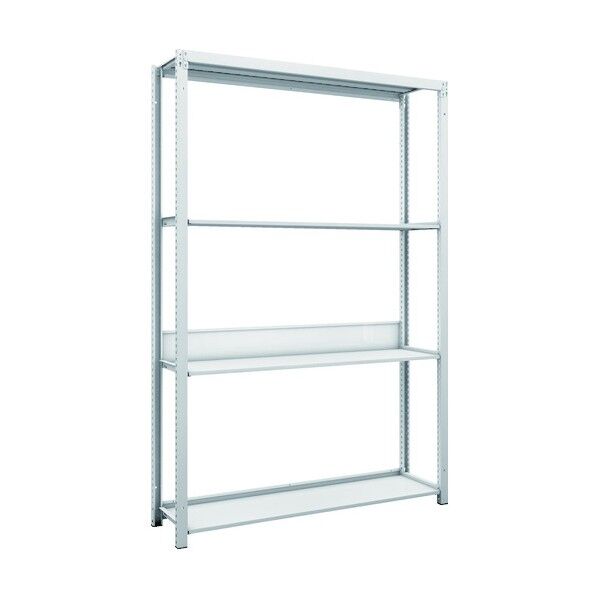 K1型抗菌塗装高密度収納棚 H1900XW1250XD325 4段 K1-6434 1点