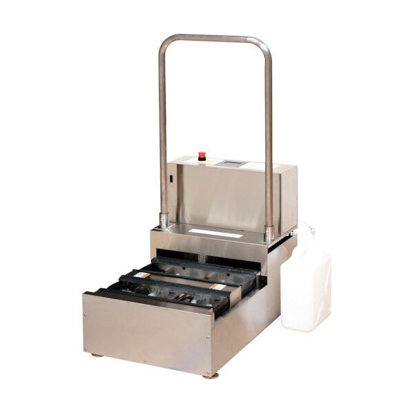 流水式靴底洗浄装置 両足タイプ KSW-BSS01 1点