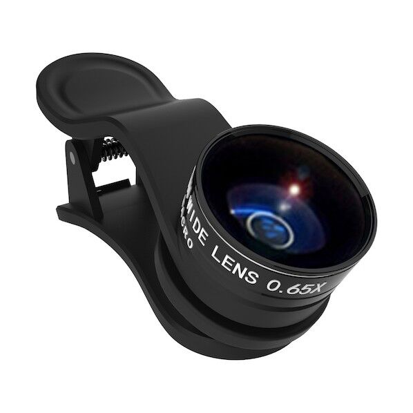 スマートフォン用レンズ 接写&広角120° KRP-065wm 1個