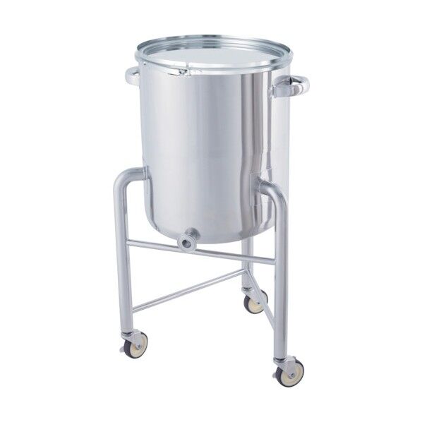 片テーパー急傾斜型密閉容器 脚付 バンド式 200L KTTX-CTL-L-565H 1点