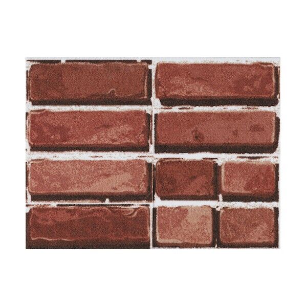 吸着DECOシートレンガ調 ショコラブラウン KV-31 1袋