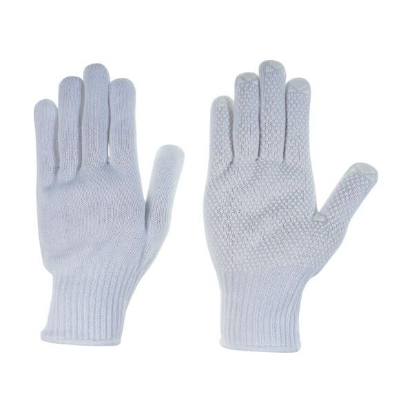 晒純綿滑り止め軍手 ログローブ ドット ハイクオリティー 5双組 LOGLOVE-DOTHQ-5P 1点