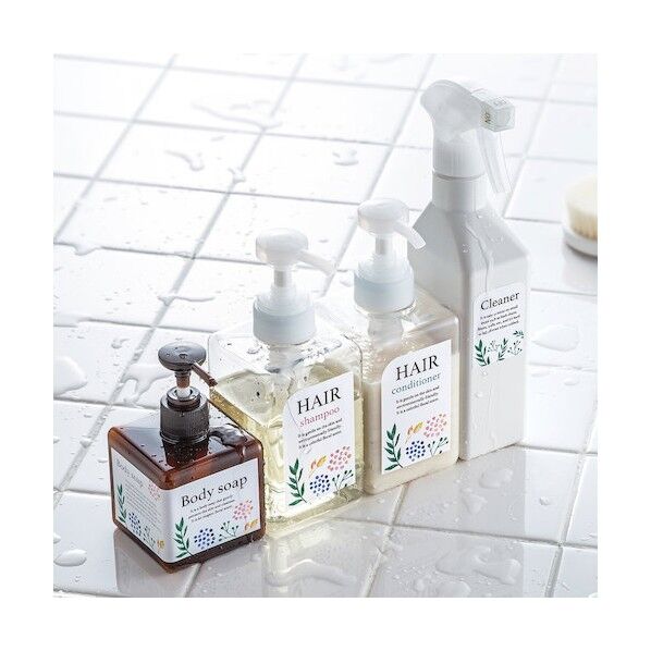 気泡が入らない耐水ホワイトフィルムラベル LB-EJF02N