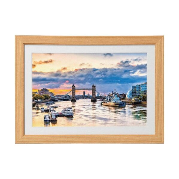 木製額縁 コスモス ワイド六切 ナチュラル MCM-W6-NA 1箱