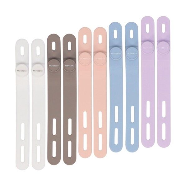ソフトタッチ ケーブルバンド sofumo シリコン 北欧 (ペールカラー)(MOT-CBBAND01) MOT-CBBAND01-PL 1点