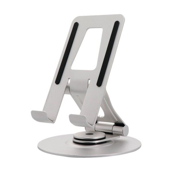 13インチまでのスマートフォン&タブレットに対応 KURU KURUスタンド MOT-SPSTD12-SV 1点