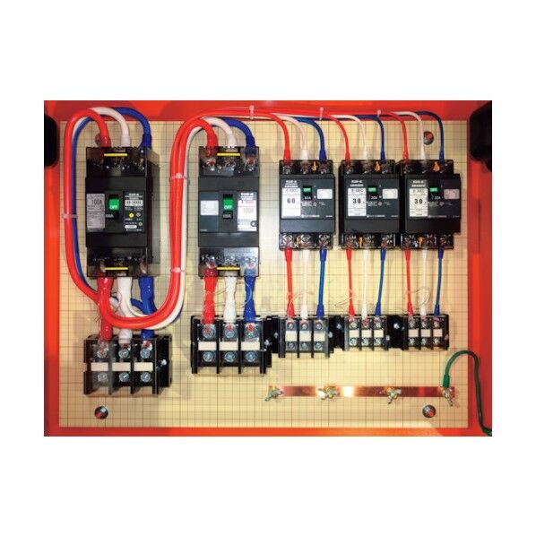 仮設動力分電盤 主幹100A 4回路(100A×1)(60A×1)(30A×2) MP100-N4A 1点