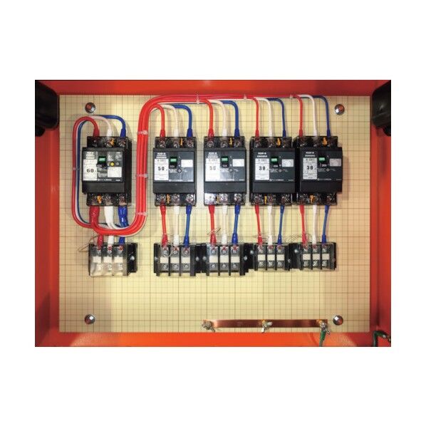 仮設動力分電盤 主幹60A 4回路(50A×2)(30A×2) MP60-N4 1点