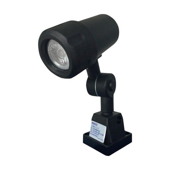 防水型LEDスポットライト 2mケーブル プラグ付 430lm AC100~120V NLSS03CAC2MP 1台