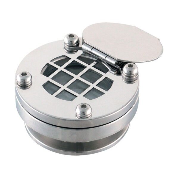 のぞき窓(一体型) 保護カバー・格子網付 1.5S NMB-F-1.5S 1個