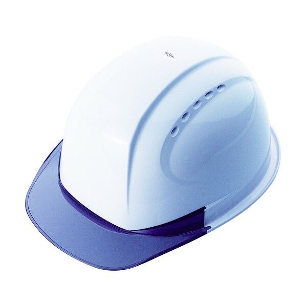 ヘルメット ヒサシ透明 白/スモーク NO.380F-OT-S-WH 1点