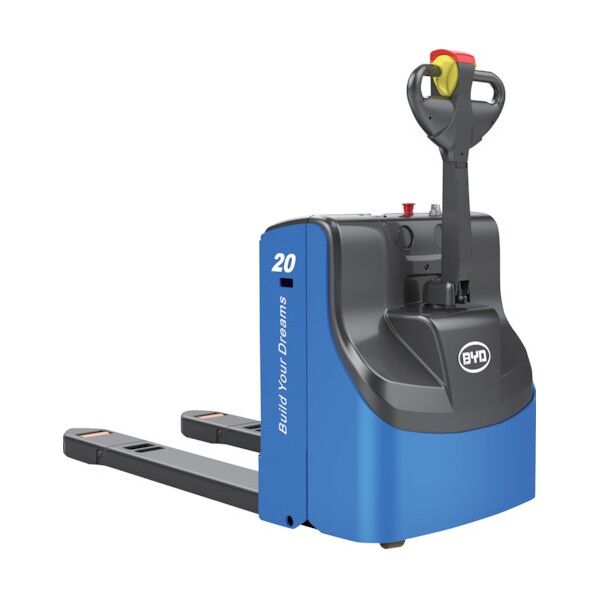 BYD FORKLIFT JAPAN リチウム電池式 電動ハンドパレットトラック 非乗車式 100V 普通充電 P20JW 1点