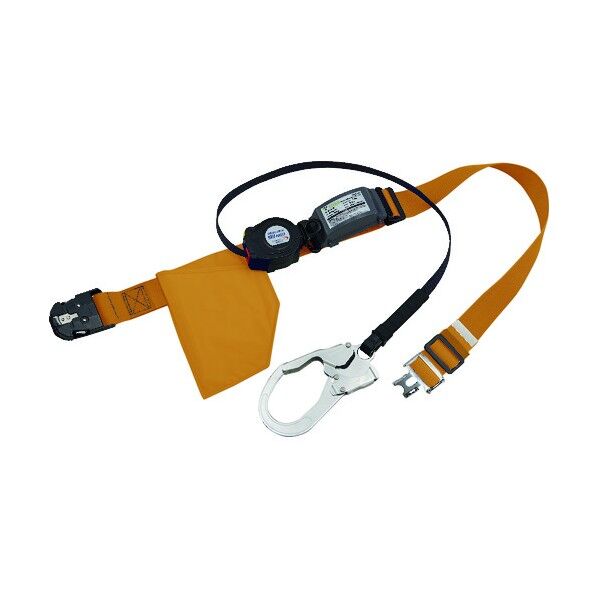 REELOCK S2NEOライト ロック装置付巻取器式胴ベルト イエロー ワンタッチバックル OT-SLN505-YL 1点