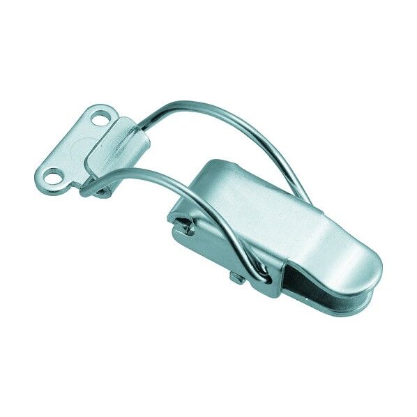 パッチン錠曲線アームタイプ・スチール製(4個入) 138 x 51 x 27 mm P-147-2 (4コイリ) 4個