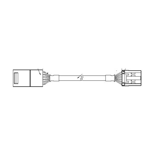 山洋電気 エンコーダ線延長ケーブル(TypeM用) PBC6E0030A 1点