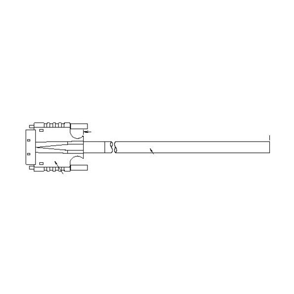 入出力信号ケーブル(TypeE) PBC9S0010C 1点