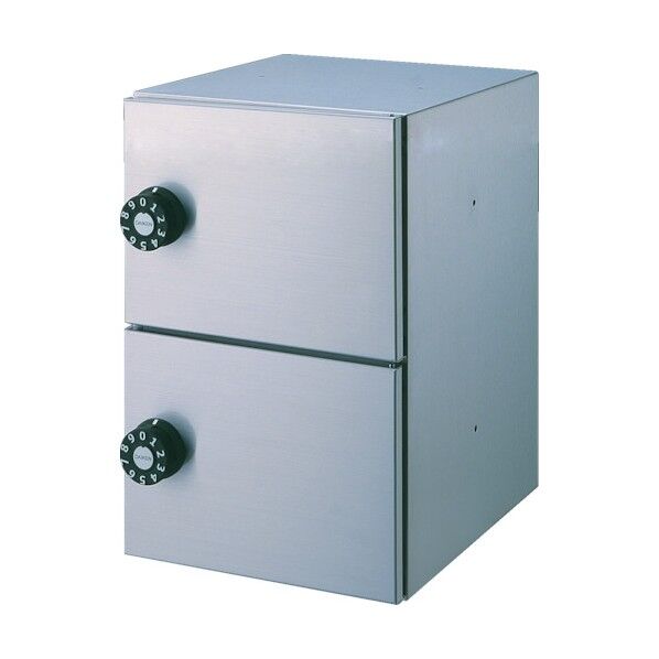 パーソナルボックス 奥行240 2段タイプ PLB240-2D 1点