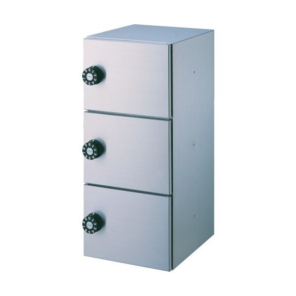 パーソナルボックス 奥行240 3段タイプ PLB240-3D 1点