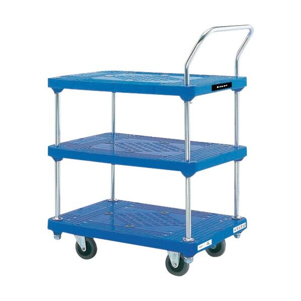 ダンディPシリーズ タイプPL 3段テーブル片ハンドル式 抗ウイルスハンドル仕様 W720×D465