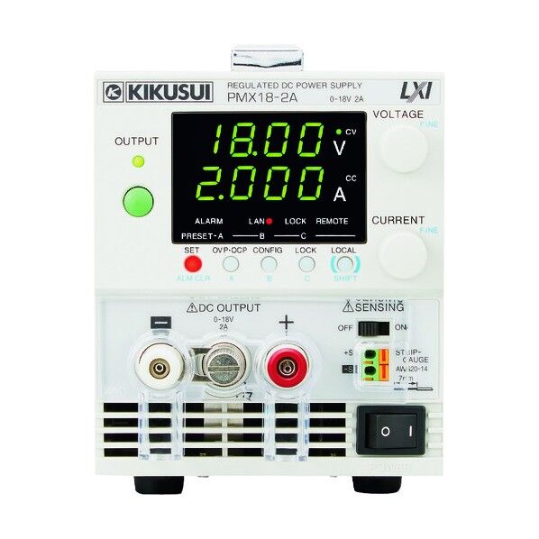 菊水電子工業 コンパクト直流安定化電源 PMXーAシリーズ PMX18-2A 1点...