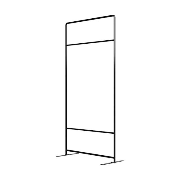 フリージョイントパネル 横幅900mm×奥行き22mm×高さ1800mm (ヌード・両足付き) PT20-1890-LEG2 1点