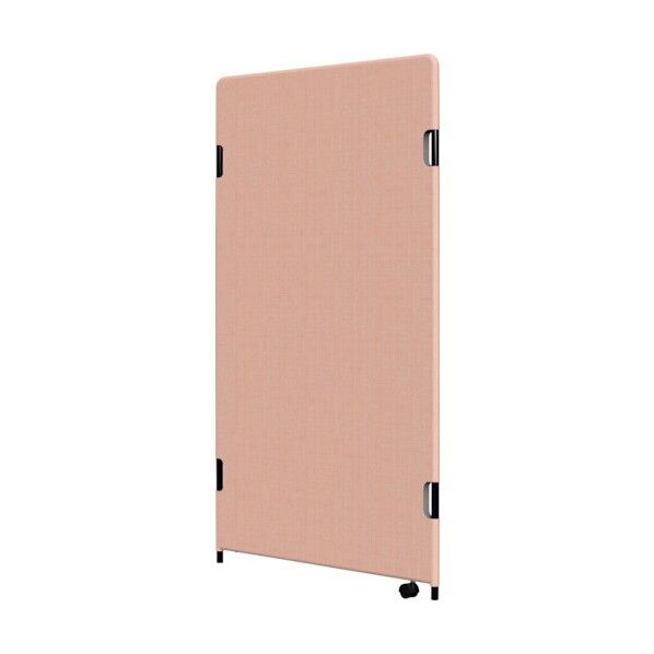 フリージョイントパネル 横幅900mm×奥行き22mm×高さ1500mm ライトブラウン(レザー・キャスター付き) PT20-L1590 L-A01-06-CA1 1点