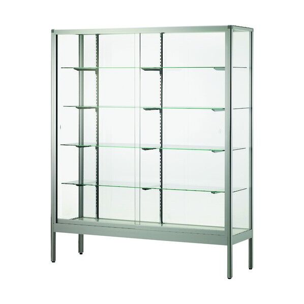 フォルティッシュ ハイケース シルバー プッシュ錠付1500×600×H1800 R15608S-P 1点