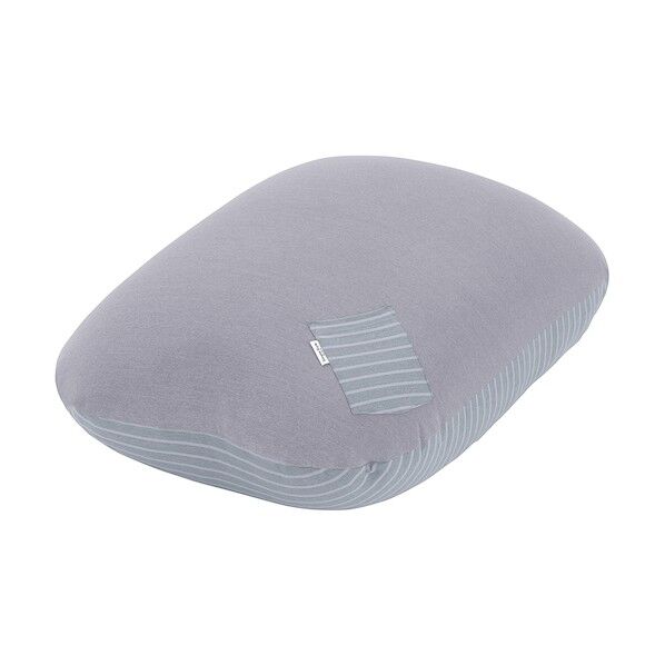 102910 リバーシブルビーズクッションカバー ライトグレー RBCC-RS-CTPU-LH 1個